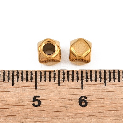 Irregular 304 Stainless Steel Beads STAS-D394-03O-G-1