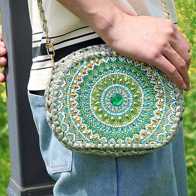 DIY Diamond Painting Handbag Kits PW-WG5A60B-01-1