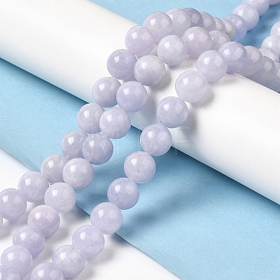 Natural Dyed Jade Beads Strands G-M402-C04-04-1