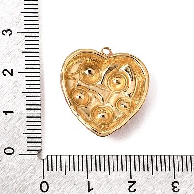 304 Stainless Steel & Enamel & Rhinestone Pendants SA-CBAA9A2-07G-02-1
