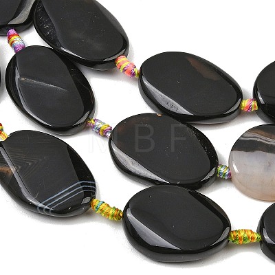Natural Agate Bead Strands G-P192-16-1