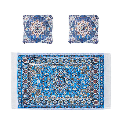 Turkish Style Mini Nylon Carpets AJEW-TA0003-66A-1