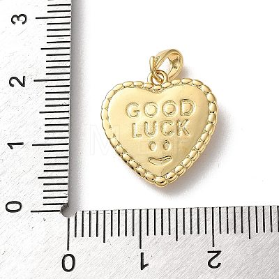 Brass Enamel Pendants KK-P320-09D-G-1