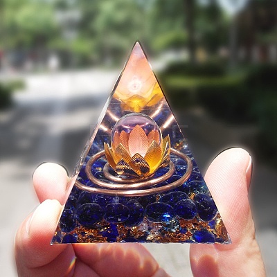 Orgonite Pyramid Resin Energy Generators PW-WG13B4A-01-1