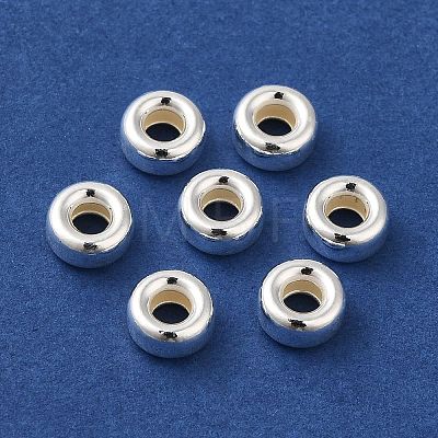 925 Sterling Silver Spacer Beads STER-K021-04S-C-1
