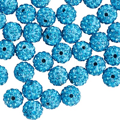 Pave Disco Ball Beads RB-PH0003-10mm-03-1