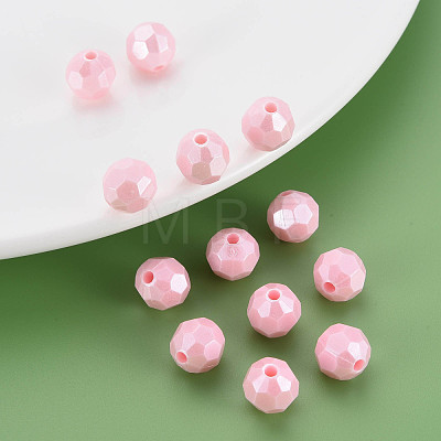 Opaque Acrylic Beads MACR-S373-69-A02-1