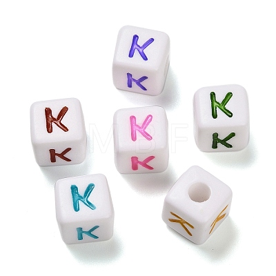 Opaque Acrylic Beads OACR-I022-01K-1