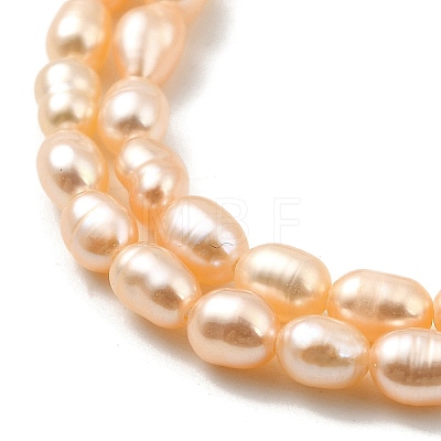 Natural Cultured Freshwater Pearl Beads Strands PEAR-I007-01L-03-1