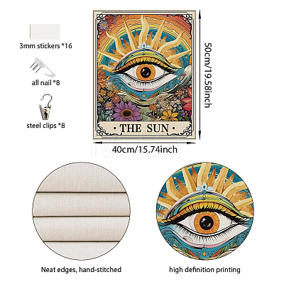 Tarot Tapestry AJEW-WH0521-05-1