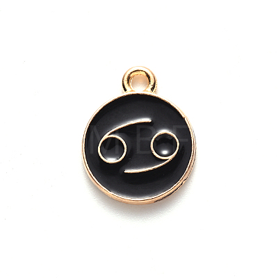 Alloy Enamel Pendants LS-X-ENAM-S124-01A-08D-1