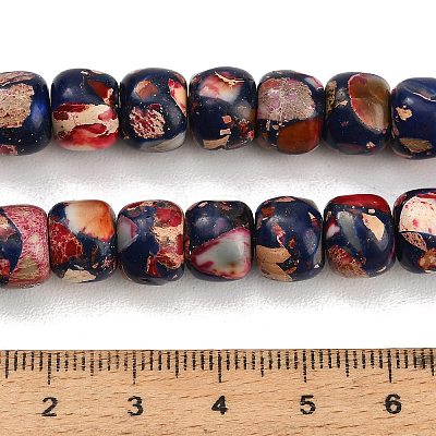 Dyed Synthetic Imperial Jasper Beads Strands GG-CBAA20A-03B-1