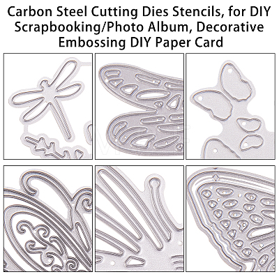 Gorgecraft Carbon Steel Cutting Dies Stencils DIY-GF0001-05-1