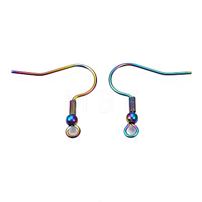 Ion Plating(IP) 304 Stainless Steel French Earring Hooks STAS-S119-015-1