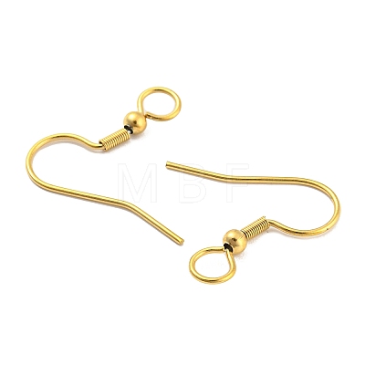 304 Stainless Steel Earring Hooks X-STAS-B047-30G-1