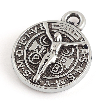 Tibetan Style Alloy Pendants X-TIBE-S298-190AS-LF-1