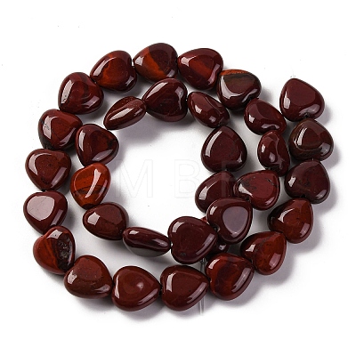 Natural Red Rainbow Jasper Beads Strands G-I372-A06-01-1