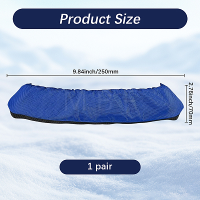 Oxford Cloth Ice Skate Guards AJEW-GF0015-13A-01-1
