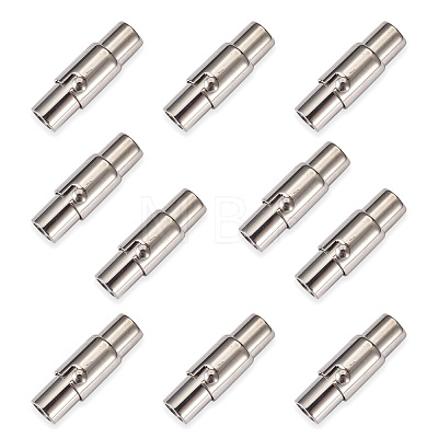 Smooth 304 Stainless Steel Magnetic Screw Clasps STAS-PJ0001-09P-1
