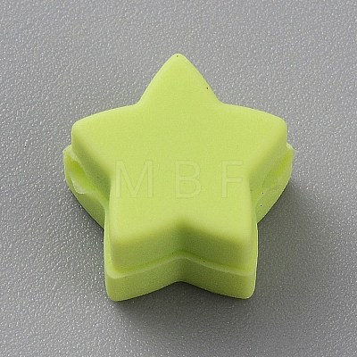 Star Silicone Focal Beads LS-SIL-TAC0008-08H-1