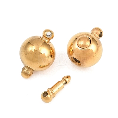 304 Stainless Steel Box Clasps STAS-Z203-02G-1