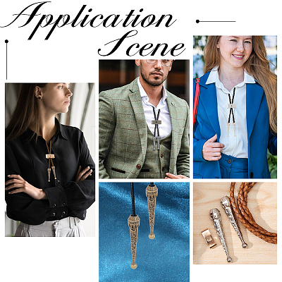 DIY Bolo Tie Making Kit DIY-CA0007-09-1