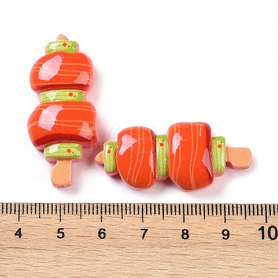 Opaque Resin Imitation Food Decoden Cabochons CRES-O002-02A-1