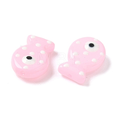 Baking Paint Glass Enamel Beads LAMP-D303-04A-1