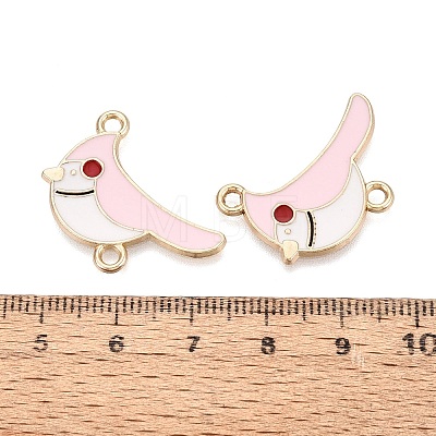 Alloy Enamel Connector Charms PALLOY-Q467-02G-01-1
