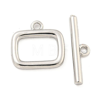 Brass Toggle Clasps KK-A223-19P-1