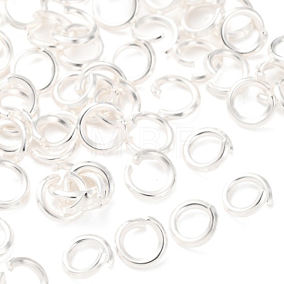 Brass Open Jump Rings KK-G604-08S-03-1