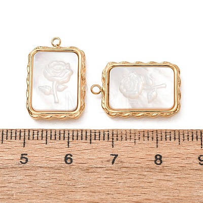 304 Stainless Steel Pendants STAS-C184-04G-1
