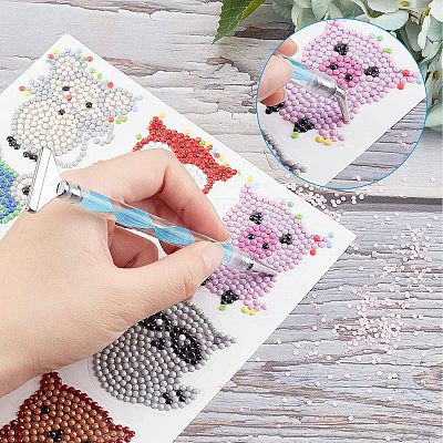 1 Set Alloy DIY Diamond Painting Pen Tool DIY-FH0003-01-1