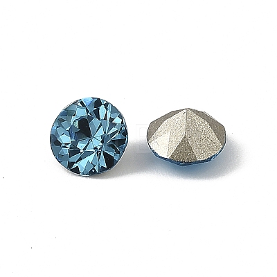 Glass Rhinestone Cabochons GLAA-A018-6mm-211-1
