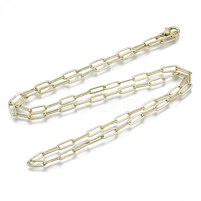 Brass Paperclip Chains MAK-S072-11A-MG-1