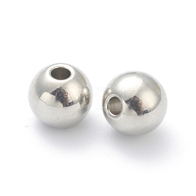202 Stainless Steel Beads STAS-I180-04D-P-1