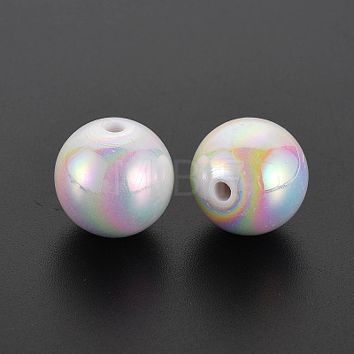 Opaque Acrylic Beads X-MACR-S370-18mm-01-1