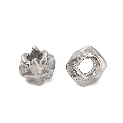 304 Stainless Steel Beads STAS-D204-63P-1