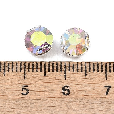 Flat Round Sew on Rhinestone Montee Beads STAS-B107-01D-02S-1