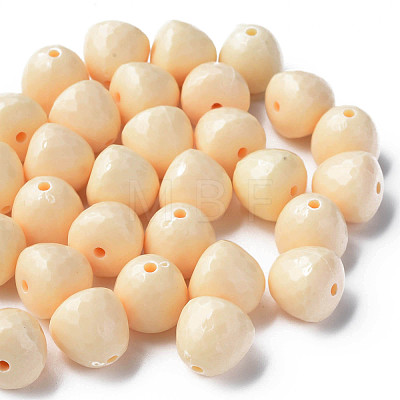 Opaque Acrylic Beads MACR-S373-10A-A15-1