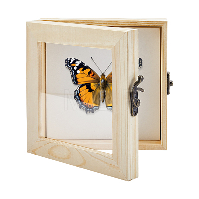 1Pc Wood Storage Display Cases CON-GA0001-42-1