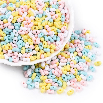 Opaque Acrylic Beads MACR-T048-02M-09-1