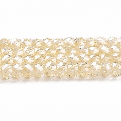 Cubic Zirconia Bead Strands ZIRC-G001-01I-1