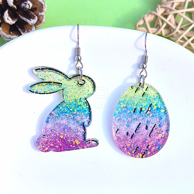 Easter Acrylic Dangle Earrings FS-WGB44D4-05-1