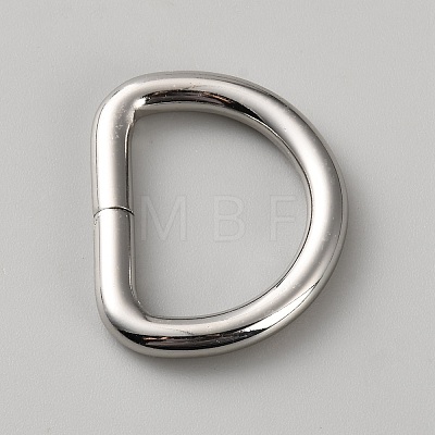 Zinc Alloy D Ring Suspension Clasps FIND-WH0366-051B-1