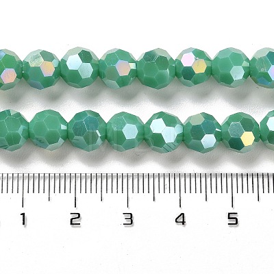 Opaque Glass Beads Stands EGLA-A035-P8mm-B13-1