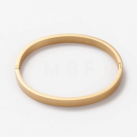304 Stainless Steel Bangles STAS-I169-03A-G-1