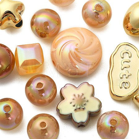 Acrylic Beads OACR-YW0001-70F-1