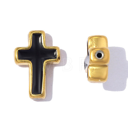 Easter 304 Stainless Steel with Enamel Beads SA-OY001-08G-02-1