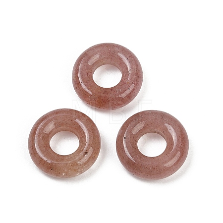Natural Strawberry Quartz Pendants G-G202-07C-1